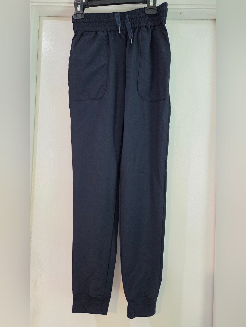 Girls Izod Navy Blue Schoolwear Joggers, Size 8/10